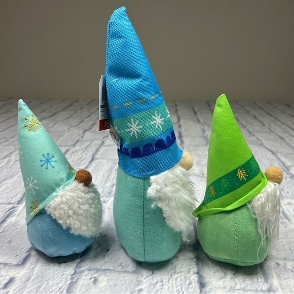 Christmas gnomes 3 beanbag gnomes - Picture 6 of 7